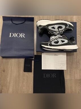 Dior B-30s Black and Grey Reflective